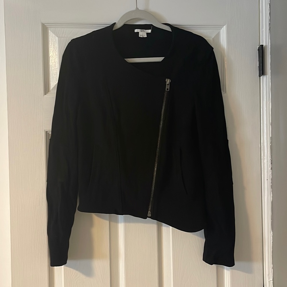Helmut by helmut lang motor cycle style jacket. Size large.